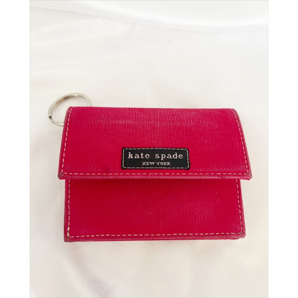 KATE SPADE Wristlet Credit Card Holder Key Chain Wallet Bundle - Picture 7 of 12